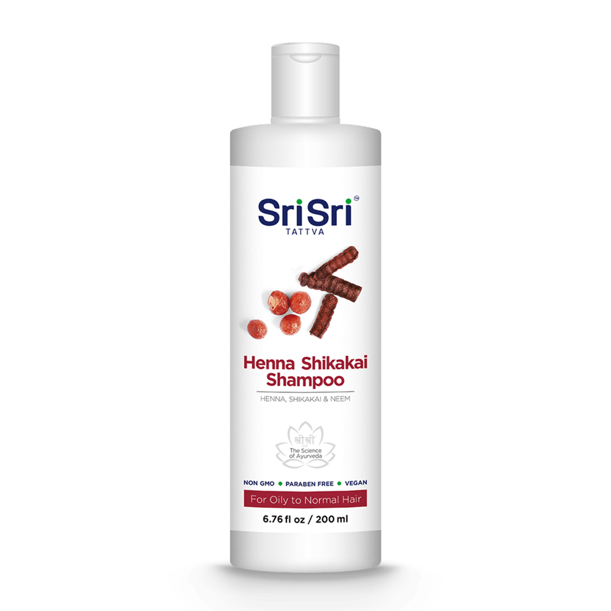 Sri Sri Tattva Cosmetics Henna Shikakai Shampoo