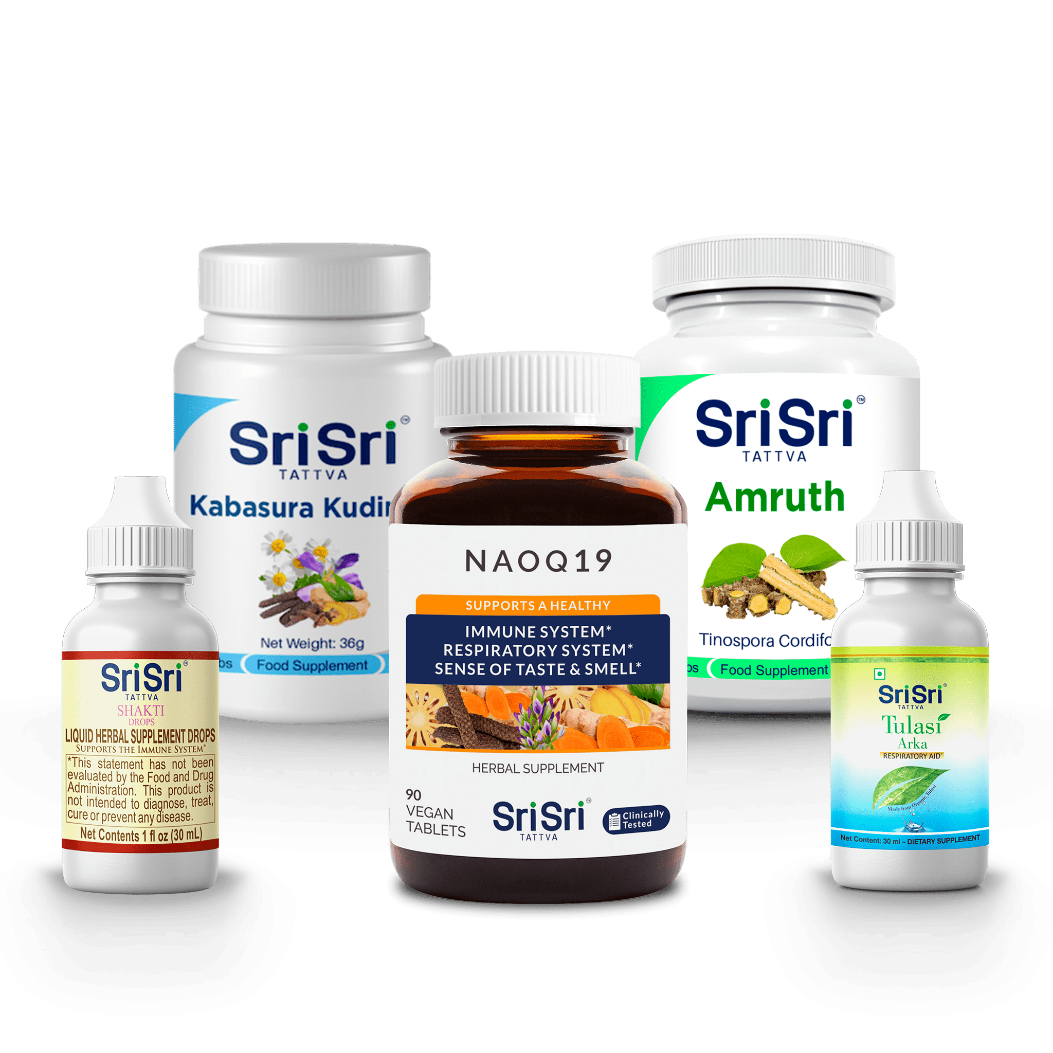 Sri Sri Tattva Ayurvedic Immunity Kit – herbal supplement bundle for immune support 