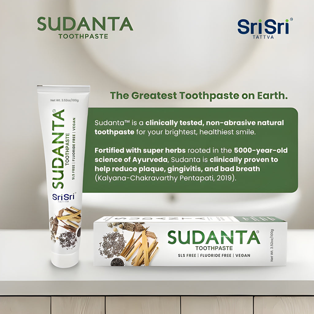 Sudanta Toothpaste - Ayurvedic Oral Care