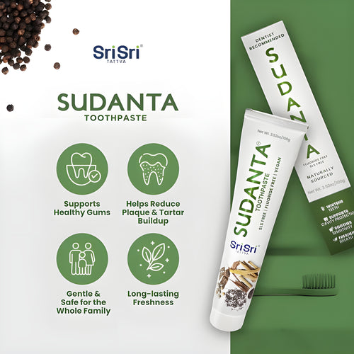 Sudanta Toothpaste - Ayurvedic Oral Care