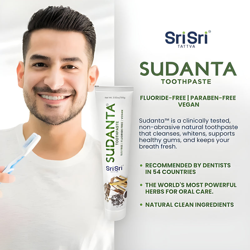 Sudanta Toothpaste - Ayurvedic Oral Care