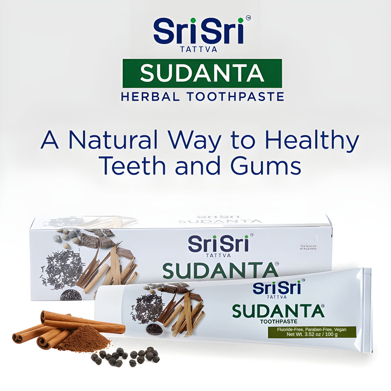 Sudanta Toothpaste - Ayurvedic Oral Care