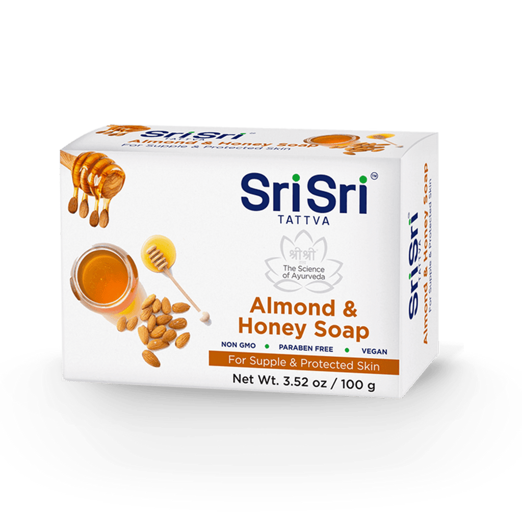 Sri Sri Tattva Cosmetics Almond Honey Soap