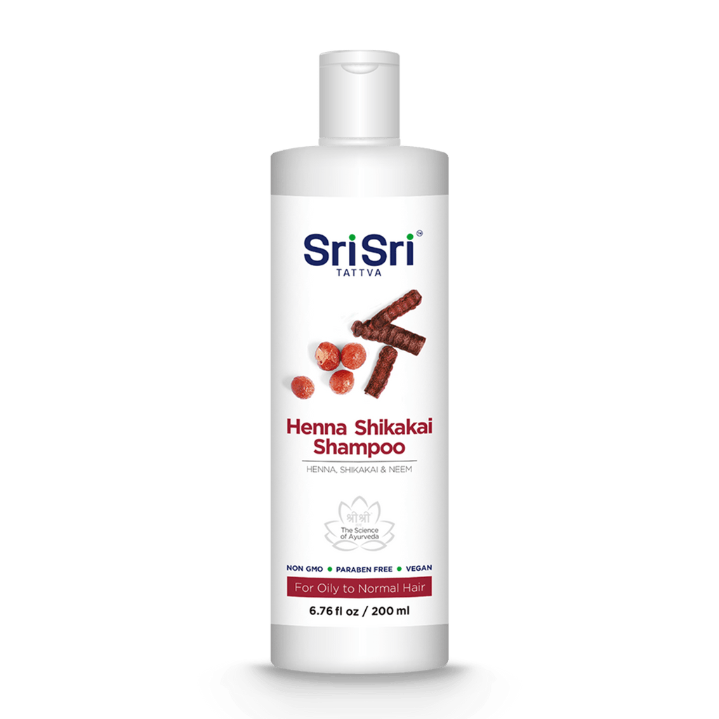 Sri Sri Tattva Cosmetics Henna Shikakai Shampoo