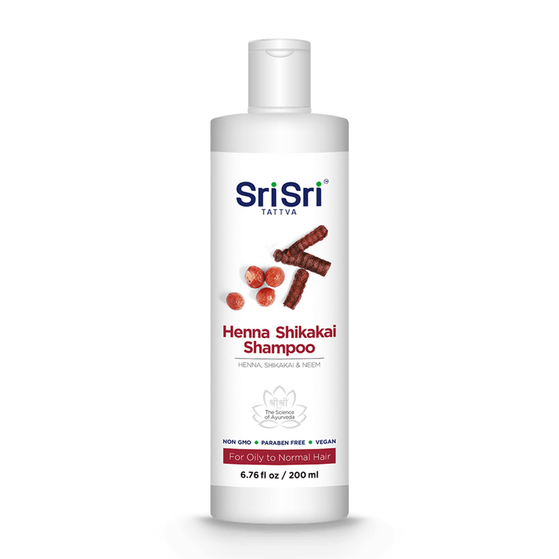 Sri Sri Tattva Cosmetics Henna Shikakai Shampoo