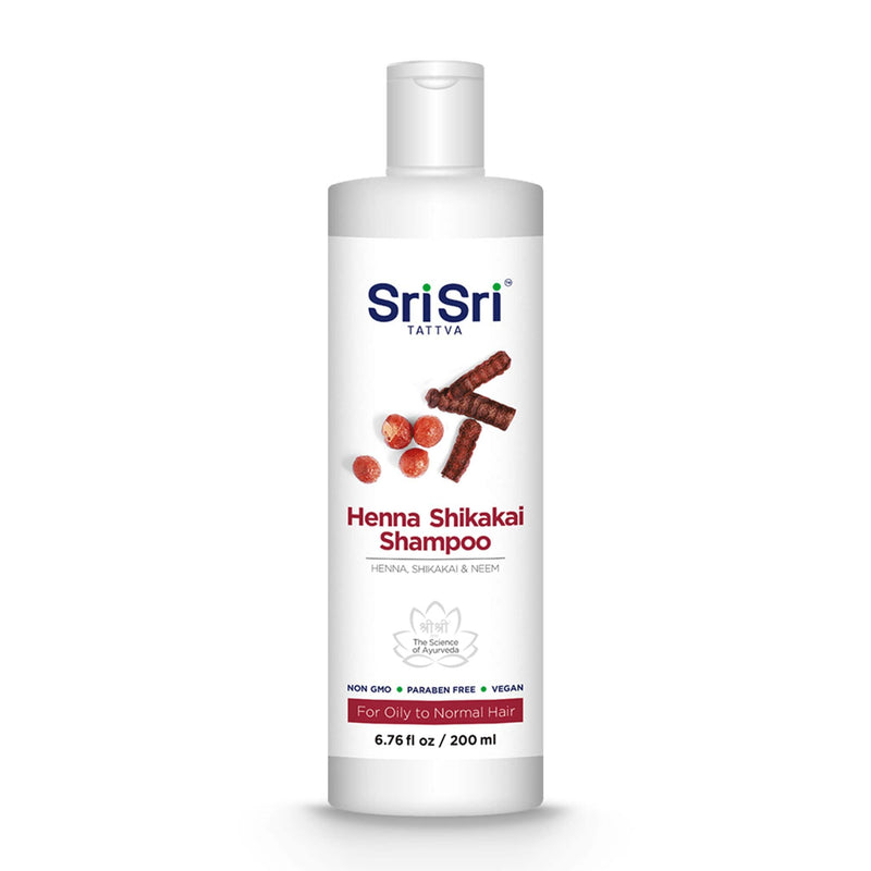 Sri Sri Tattva Cosmetics Henna Shikakai Shampoo