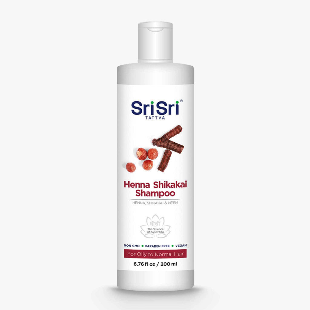 Sri Sri Tattva Cosmetics Henna Shikakai Shampoo
