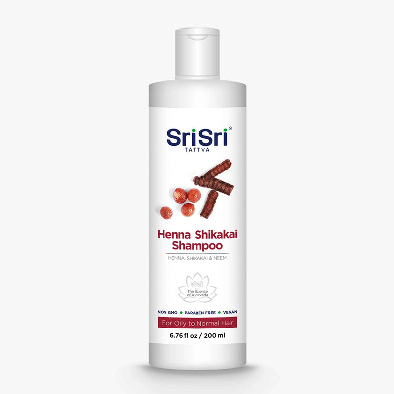 Sri Sri Tattva Cosmetics Henna Shikakai Shampoo