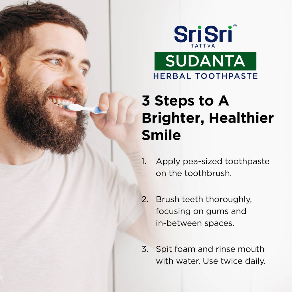 Sri Sri Tattva Cosmetics Sudanta Toothpaste