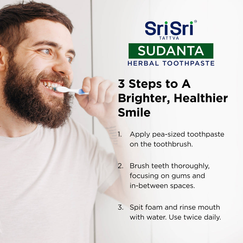Sri Sri Tattva Cosmetics Sudanta Toothpaste