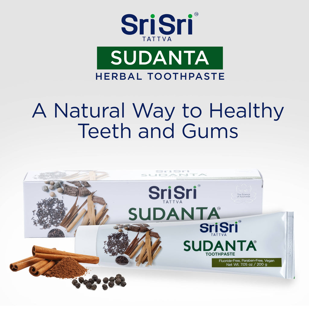 Sri Sri Tattva Cosmetics Sudanta Toothpaste