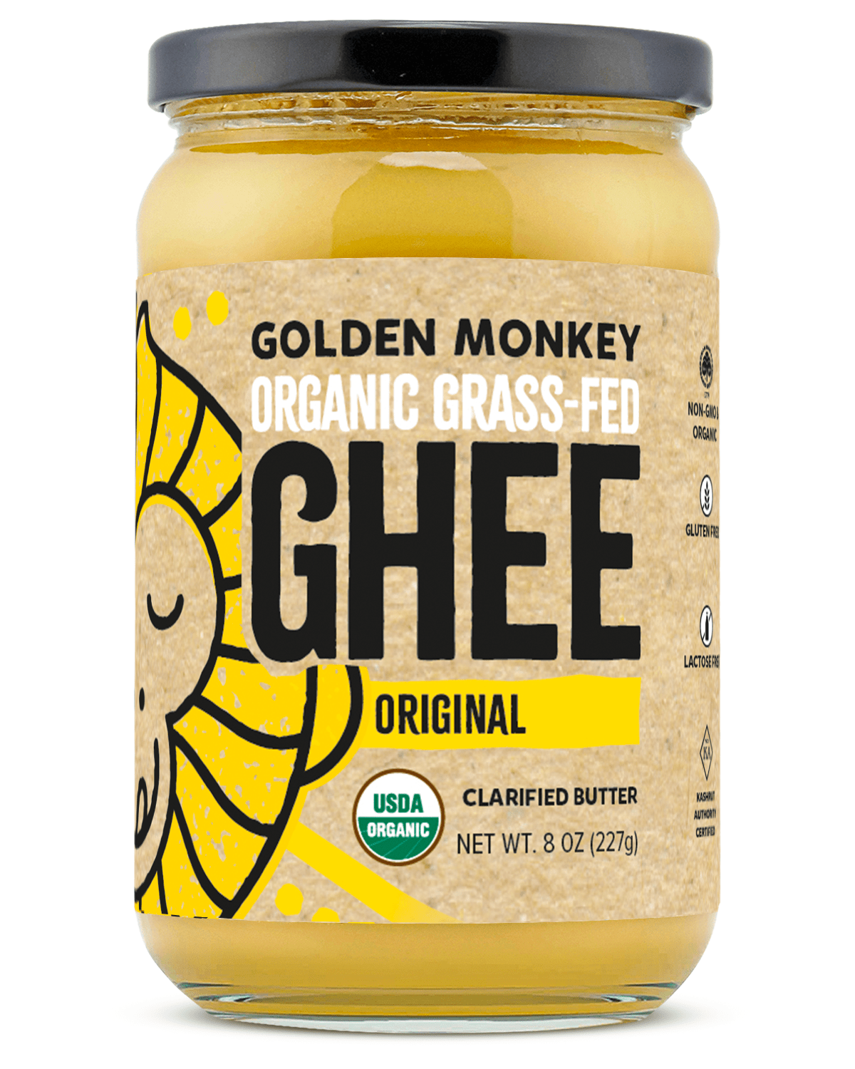 Organic ghee, clarified butter, Desi ghee, Non GMO Ghee, Pure Ghee