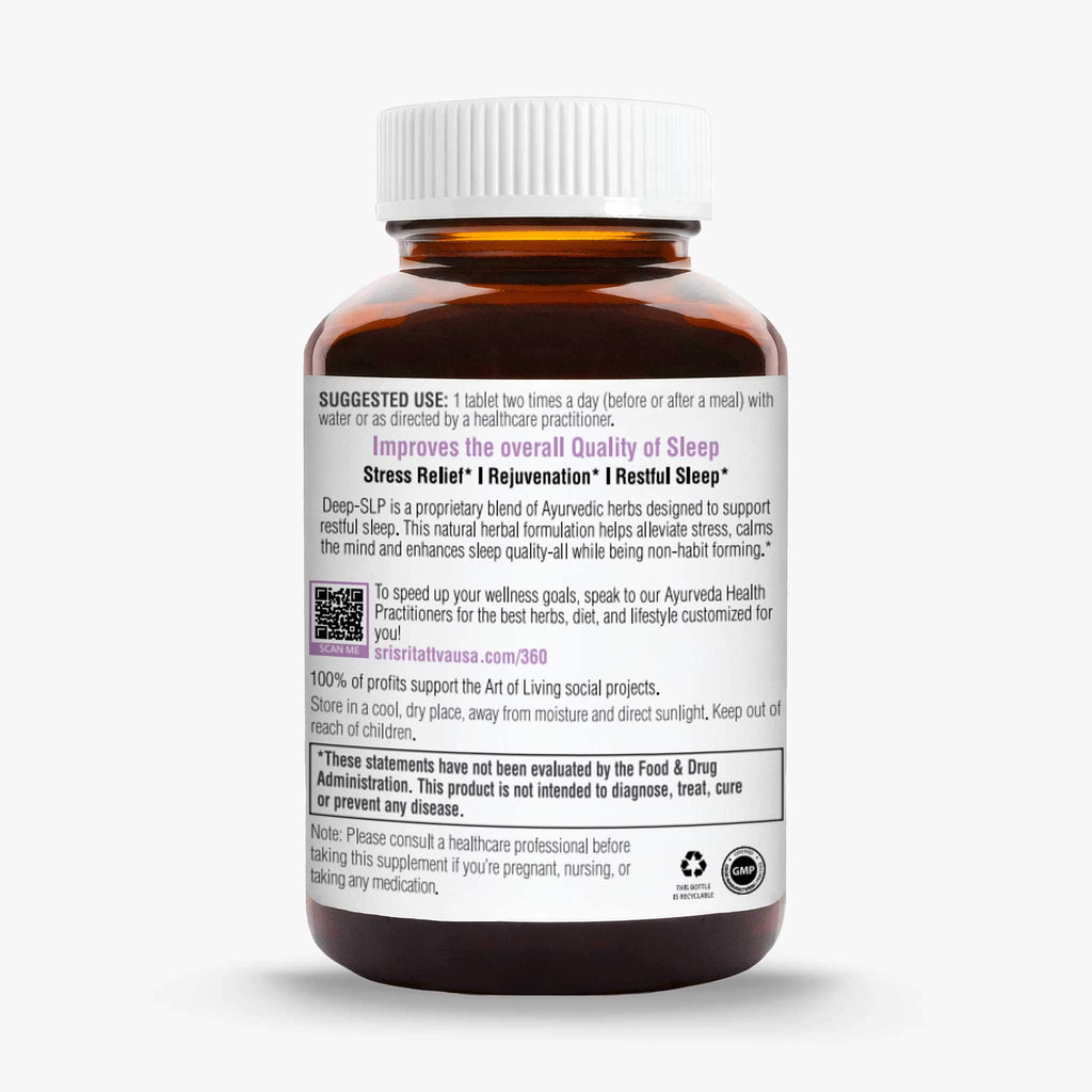 Sri Sri Tattva Herbs 60 tab Deep-SLP - Sleep Well