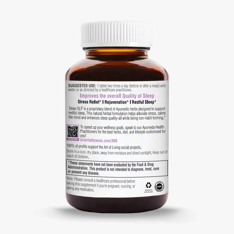 Sri Sri Tattva Herbs 60 tab Deep-SLP - Sleep Well