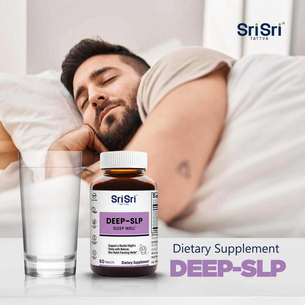 Sri Sri Tattva Herbs 60 tab Deep-SLP - Sleep Well