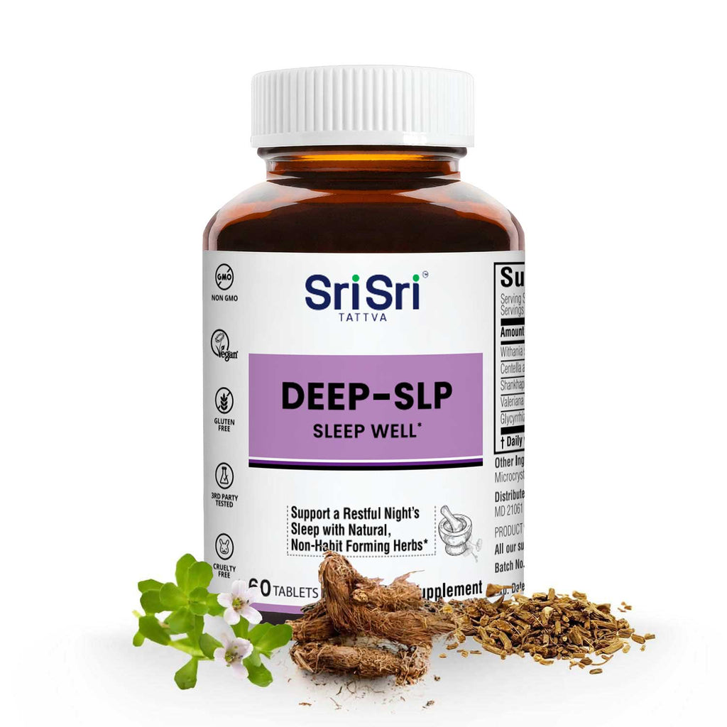 Sri Sri Tattva Herbs 60 tab Deep-SLP - Sleep Well