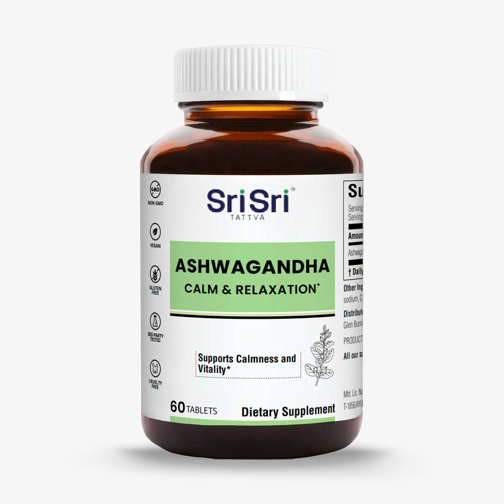Sri Sri Tattva Herbs Ashwagandha - Calming Stress Relief