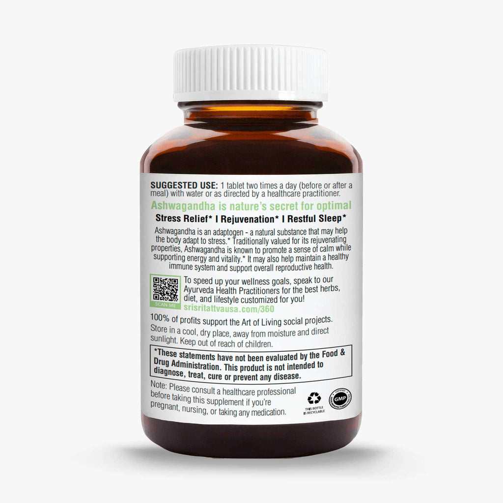 Sri Sri Tattva Herbs Ashwagandha - Calming Stress Relief