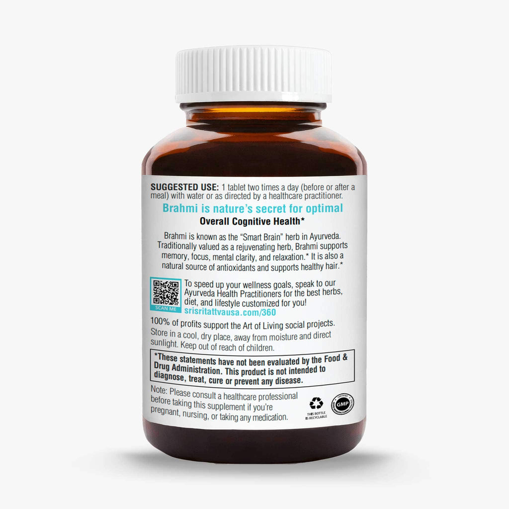 Sri Sri Tattva Herbs Brahmi (Bacopa) - Memory & Focus