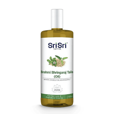 Aceite capilar Brahmi Bhringraj de Sri Sri Tattva