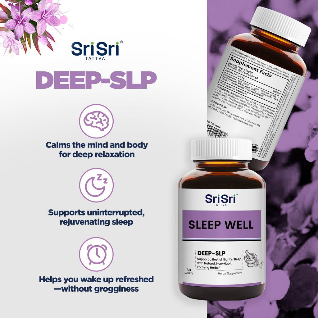 Sri Sri Tattva Herbs Deep-SLP - Sleep Well