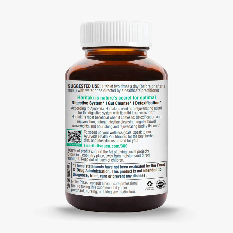 Haritaki Supplement for Detox & Digestion