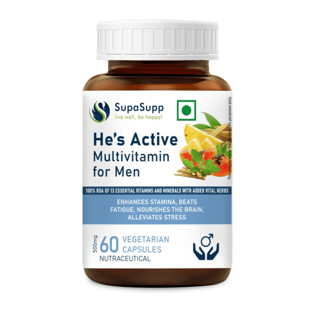 Sri Sri Tattva Herbs He’s Active Multi Vitamin for Men