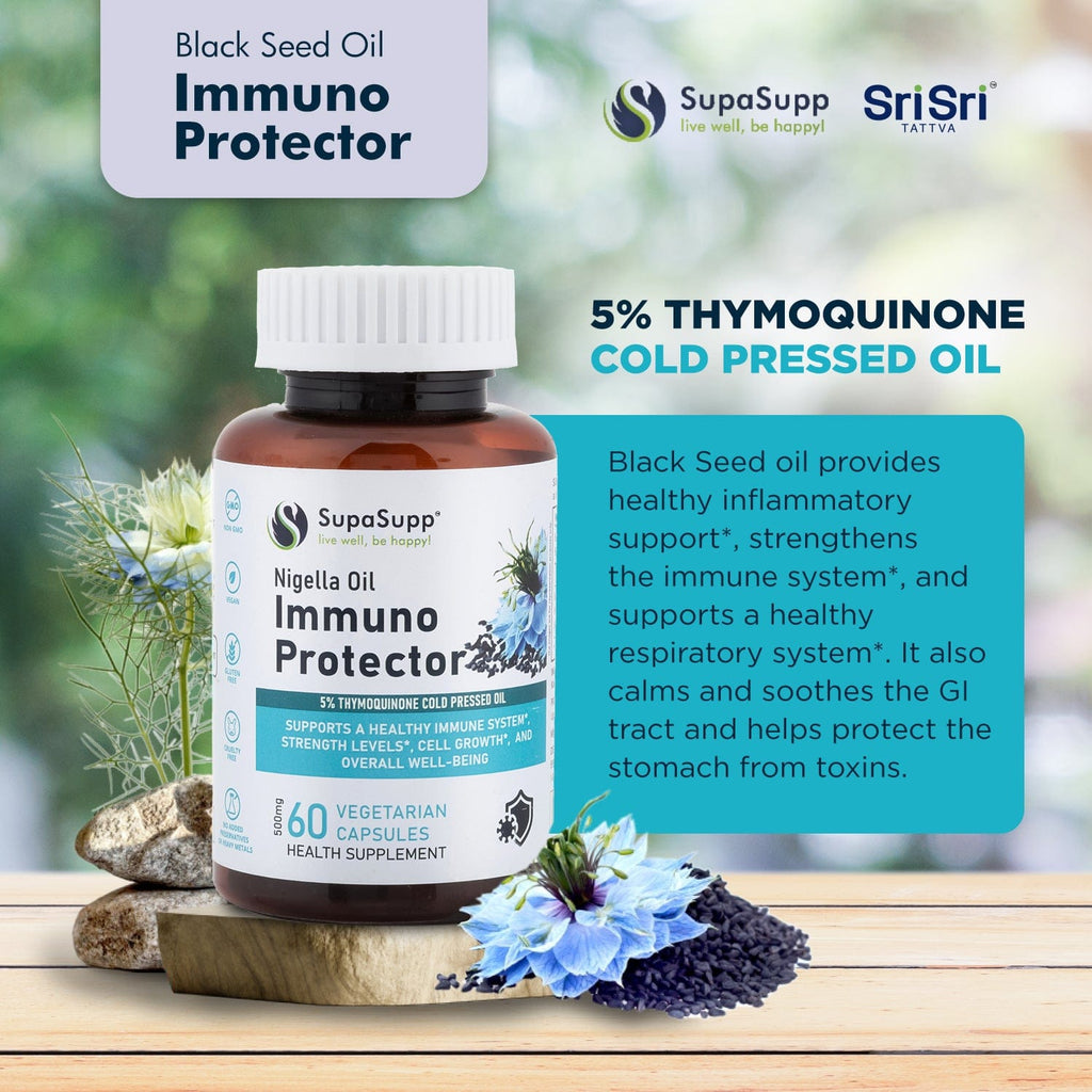 Sri Sri Tattva Herbs Immuno Protector Nigella Oil Cap