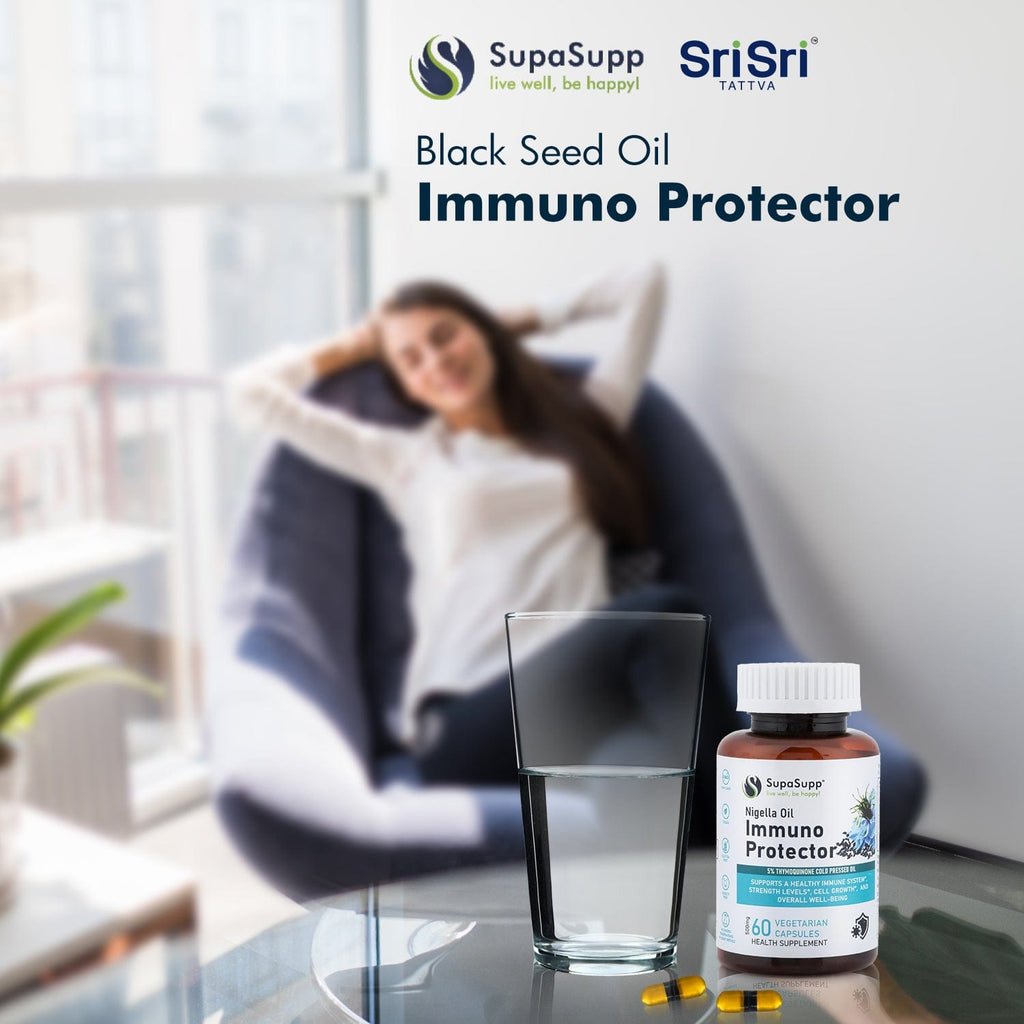 Sri Sri Tattva Herbs Immuno Protector Nigella Oil Cap
