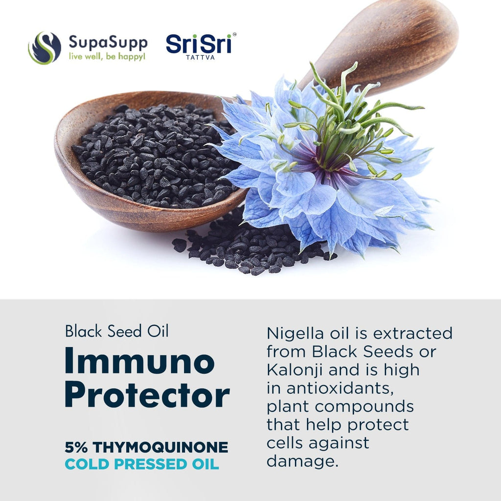 Sri Sri Tattva Herbs Immuno Protector Nigella Oil Cap