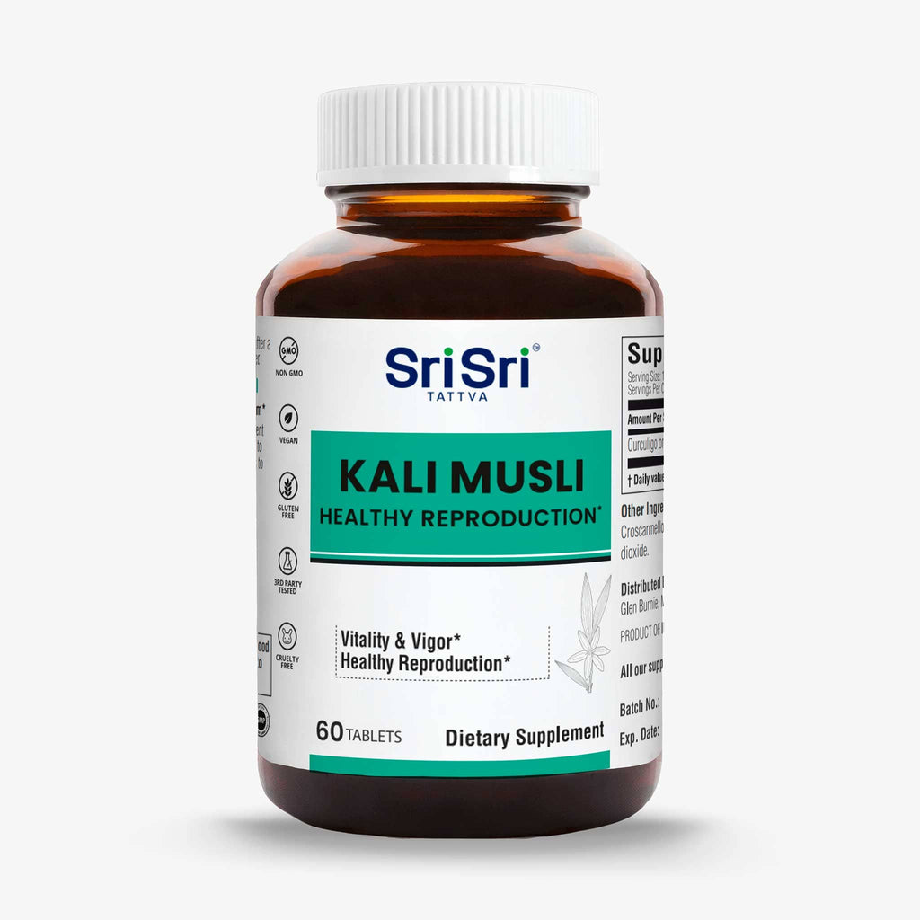 Sri Sri Tattva Herbs Kali Musli - Vitality & Vigor