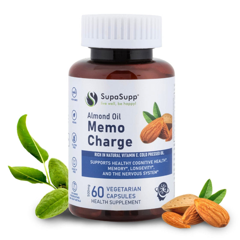 Sri Sri Tattva Herbs Memo Charge- Almond Oil Cap