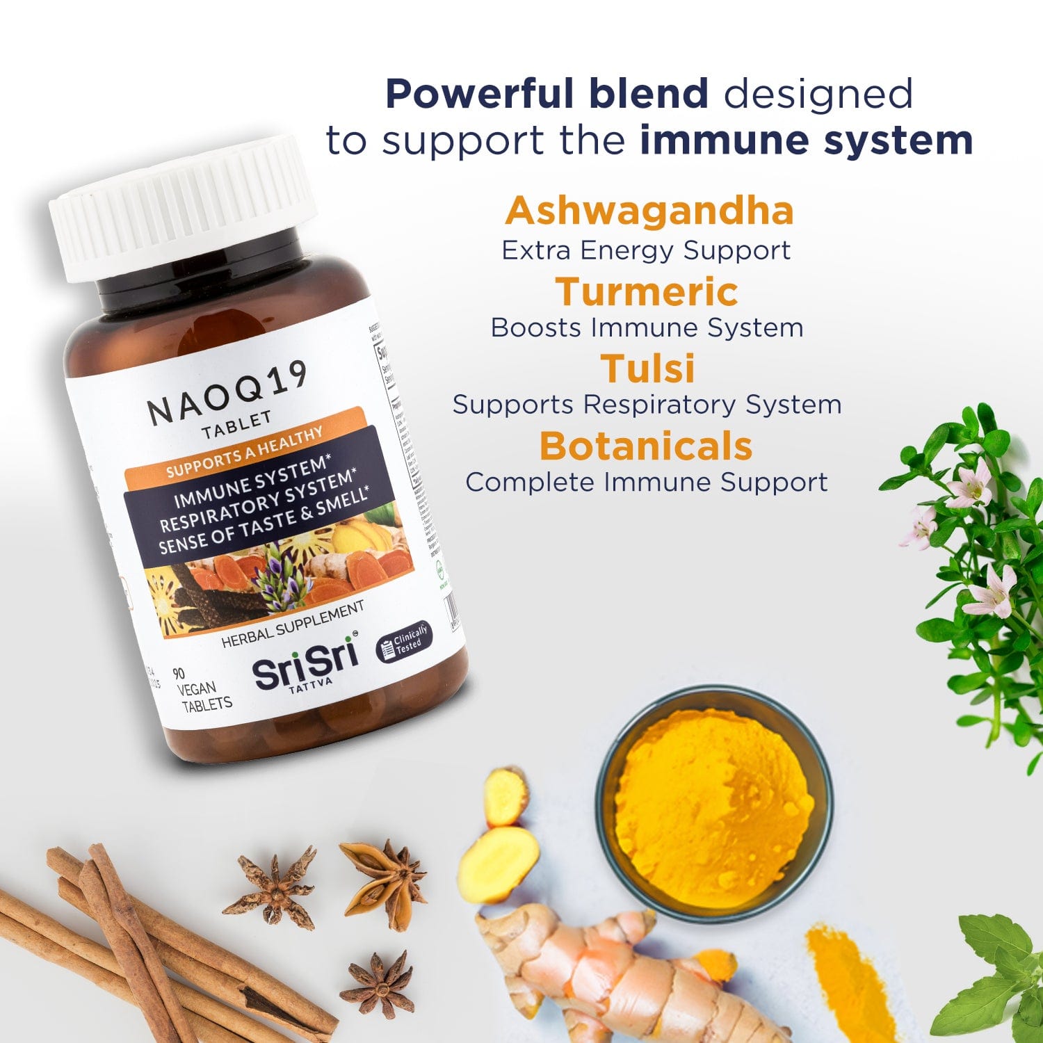 Sri Sri Tattva Herbs NAOQ19 - Immunity Support
