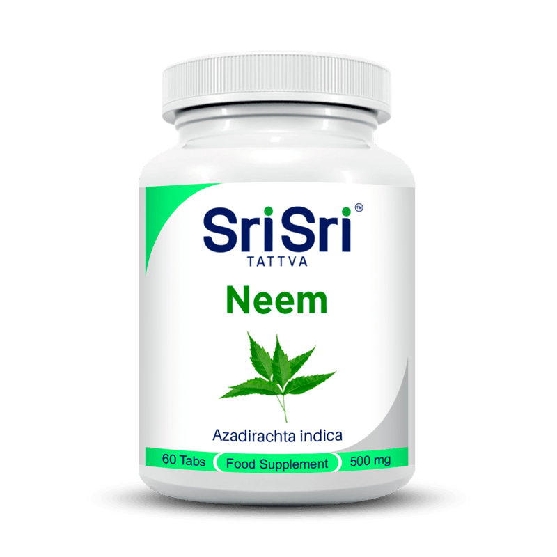 Sri Sri Tattva Herbs Neem – Skin, Detox & Liver Support