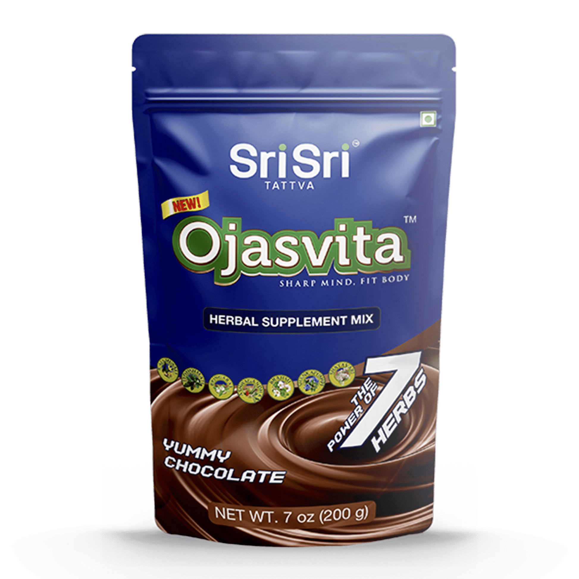 Sri Sri Tattva Herbs Ojasvita Herbal Health Drink - Chocolate
