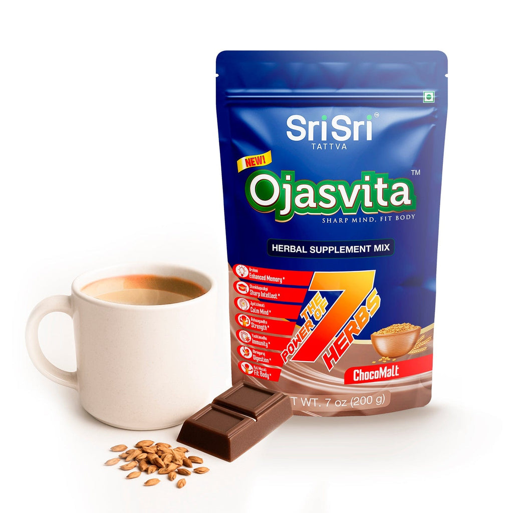 Sri Sri Tattva Herbs Ojasvita Herbal Health Drink - Malt