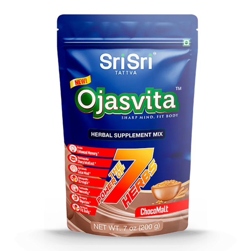 Sri Sri Tattva Herbs Ojasvita Herbal Health Drink - Malt