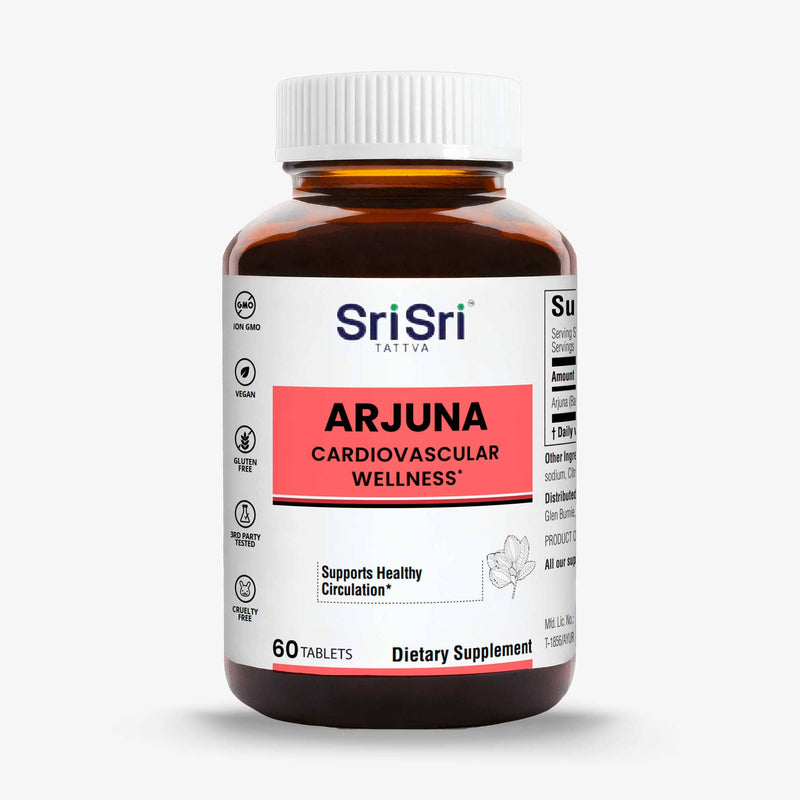 Sri Sri Tattva Herbs Regular 60 Arjuna – Heart & Circulatory Support