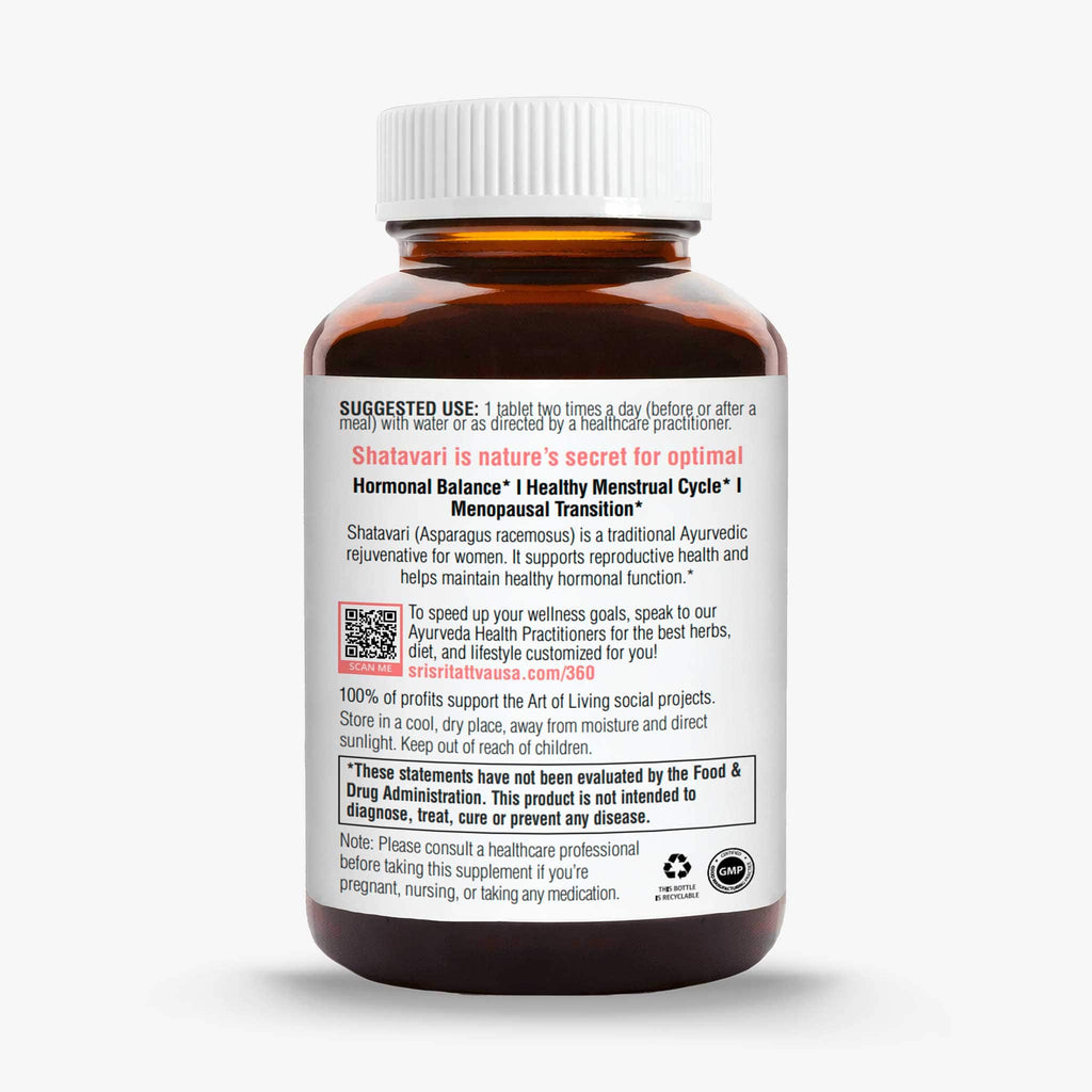 Sri Sri Tattva Herbs Regular 60 Shatavari – Reproductive Support