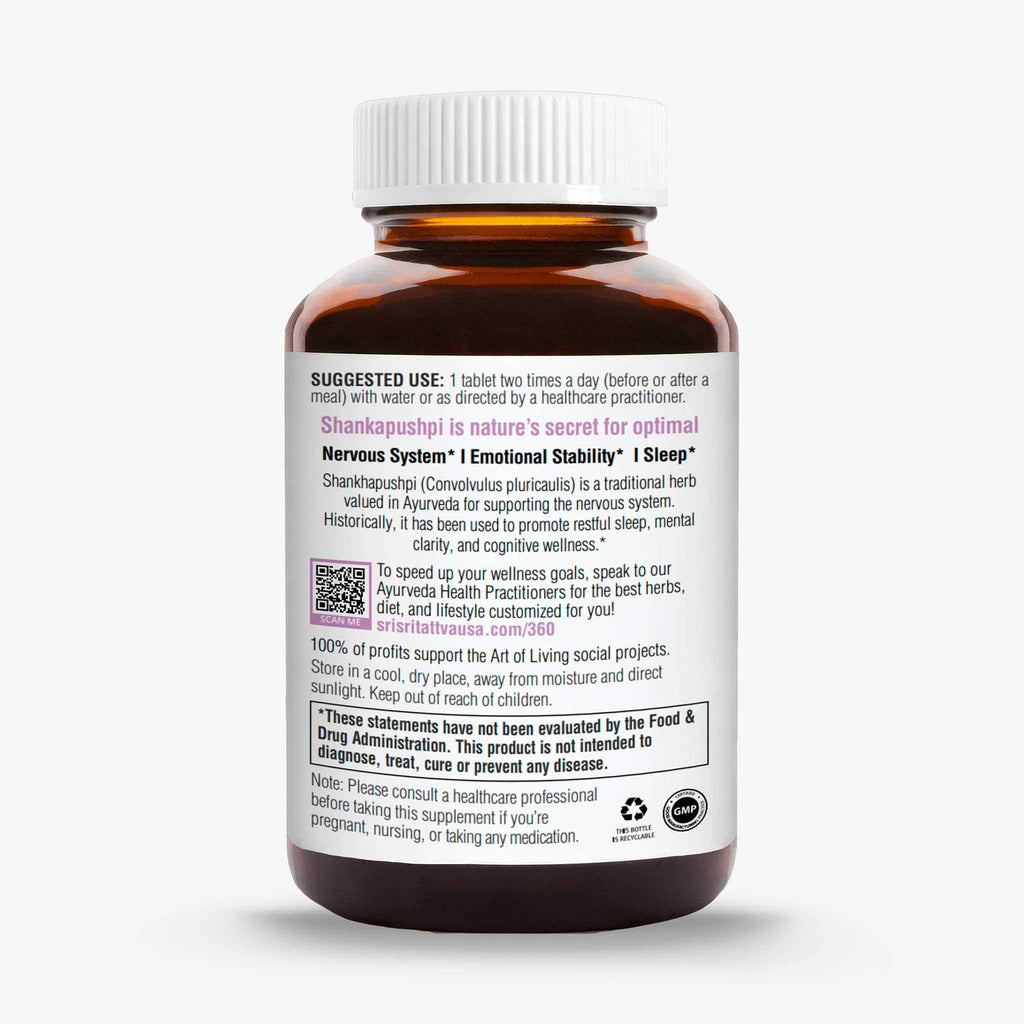 Sri Sri Tattva Herbs Shankapushpi - Mind & Sleep