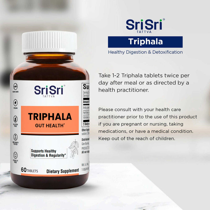 Sri Sri Tattva Herbs Triphala - Gut Health & Digestion