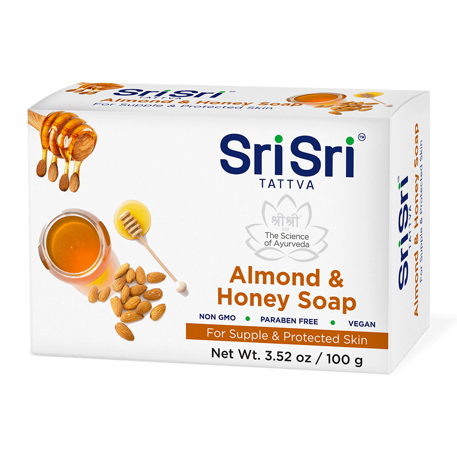 Sri Sri Tattva Cosmetics Honey and Almond Soap
