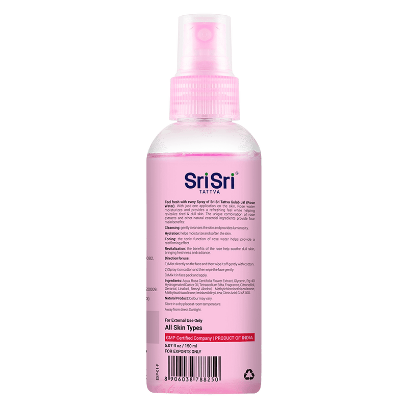Sri Sri Tattva Cosmetics Rose Facial Mist